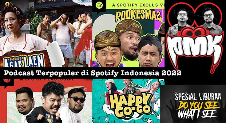 Podcast Terpopuler di Spotify Indonesia